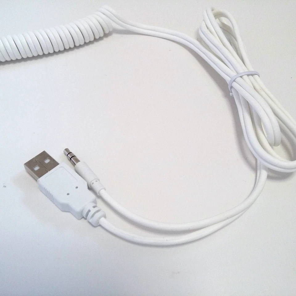 Bang & Olufsen BeoPlay 3.5mm Mini Jack to USB-C AUX Audio Headphone Cable WHT S4 - image 4 of 4