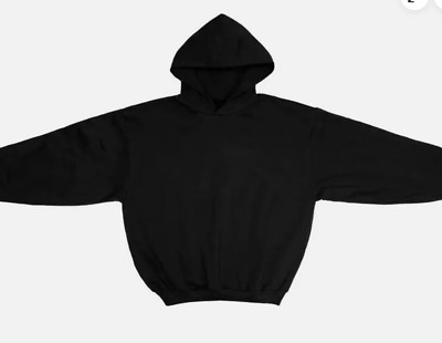NEW YZY BLACK HOODIE (Sz 2 M-L) FREE SHIPPING IN HAND SHIPS FAST