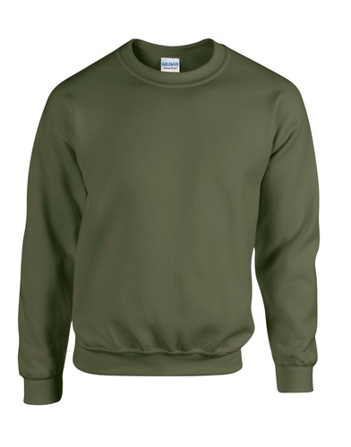 Gildan Heavy Blend Unisex Adult Sweatshirt - Men's Women's Plain Pullover Sweat - Picture 21 of 26