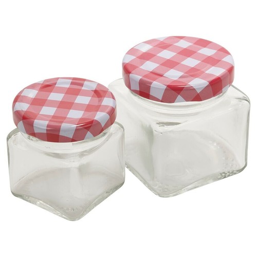 5cm Height Clear Glass Storage Mini Jar Container With Twisted Airtight Lid - Picture 6 of 7