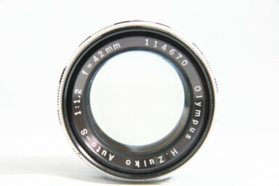 Read] Olympus H.Zuiko Auto-S 42mm F/1.2 f 1.2 MF Lens for PEN F FV