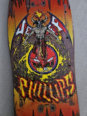 BBC skateboard vintage OG Jeff Phillips deck Old School | eBay