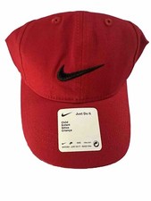 Nike Baseball Hat Cap Child Size : 4/7 Gym Red New With Tags