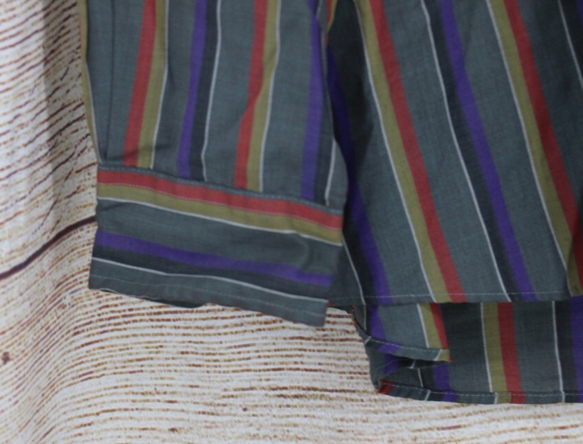 VINTAGE Basic Options Mens Size Large Button Up L… - image 3