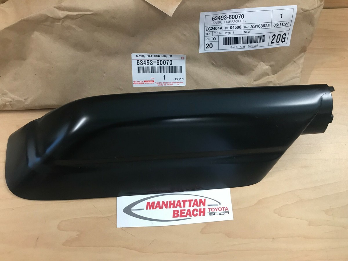 03-07 LAND CRUISER RIGHT PASSENGER REAR ROOF RACK COVER NEW OEM