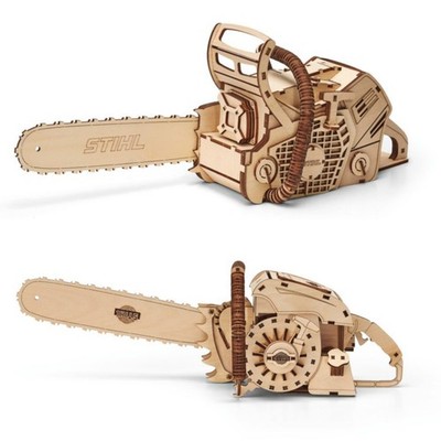 STIHL Holzpuzzle 3D Motorsäge   MS 500i / CONTRA   FSC Holz   Modellbausatz