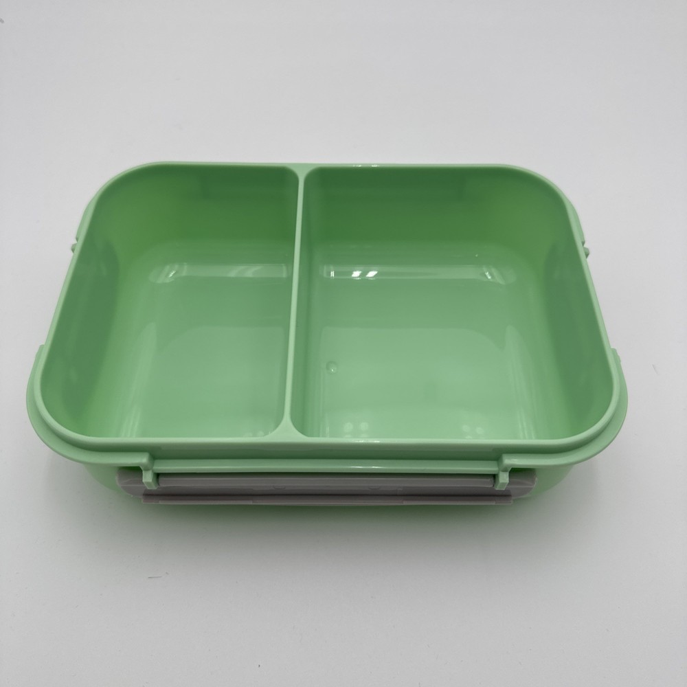 Leak-Proof Bento Lunch Box for Adults & Kids with Utensils - Green