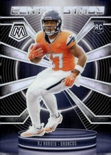 2025 Panini Mosaic #14 RJ Harvey Center Stage Mosaic Silver