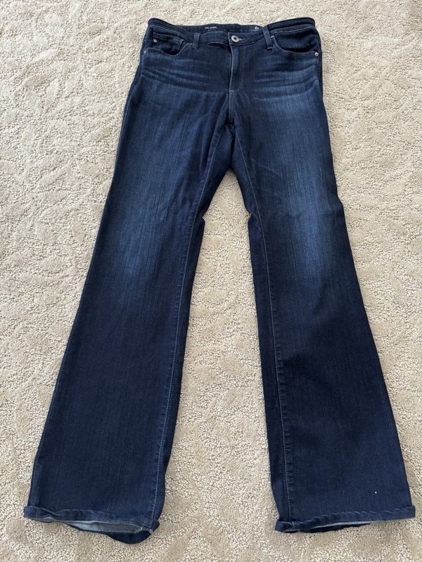 Women’s AG Jeans; The Angel Boot Straight; 30r; Blue; Ex Condition