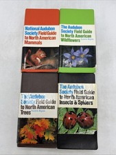 National Audubon Society Field Guide 4 Book Lot Trees Wildflowers Mammal Insects