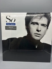 Peter Gabriel – So - LP Vinyl Record 12" - NEW Sealed - 2024 Reissue