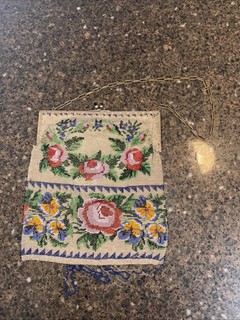 Vintage Victorian Beaded Purse