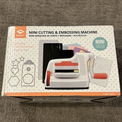 Mini Die Cut Machine Starter Model Kit 3 1 | 8 in Slot Suction Plates Embossing