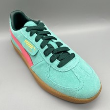 Image of Puma Palermo Aquatic Dark Myrtle 396463-52 Mens Uk 9 Terraces Casuals