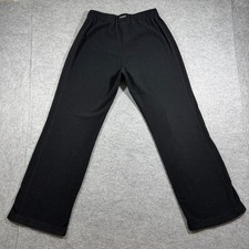 Vintage Patagonia Synchilla Fleece Sweatpants Womens S Black Made in USA Outdoor
