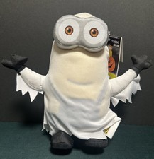 GEMMY Minion Halloween Universal 9  Musical Kevin Ghost Animated Plush NEW w TAGS