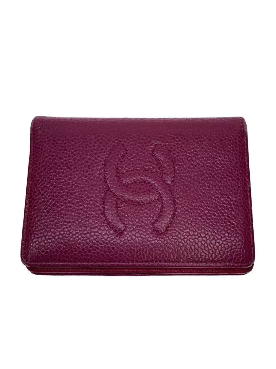 CHANEL Card Case PNK Women's