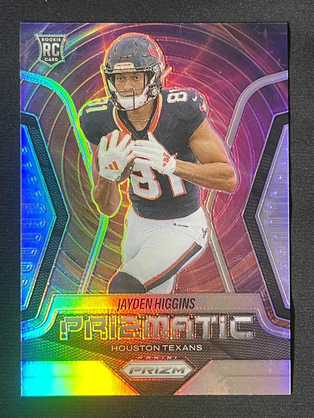 2025 Panini Prizm - Prizmatic Silver Prizm #3 Jayden Higgins (RC）Texans YT92