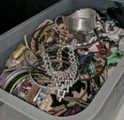 2 Pounds Jewelry Costume Vintage Mix LBS  necklaces bracelets pins rings etc lbs