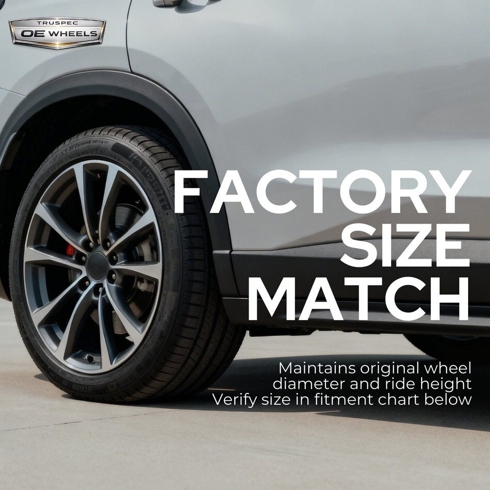 Set of 4 18 Inch Gloss Black Alloy Wheel Rims for 2018-2025 Lexus LS500 ...