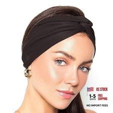Bluetooth Headband Headphones for Women, Wireless Headband Headphones for Black