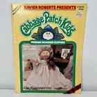 Cabbage Patch Kids Preemie Designer Clothes Pattern Book #7809 Plaid