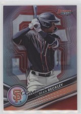 2022 Bowman's Best Top Prospects Red Refractor 8/10 Ryan Reckley #TP-15 n1u