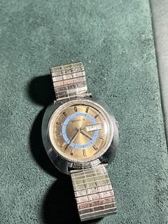 Vintage BENRUS Men’s UT31 Caliber Movement Watch Runs/stops! Parts Repair