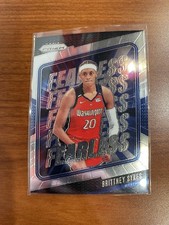 2024 Panini WNBA Prizm Fearless Brittney Sykes #15 Washington Mystics a1