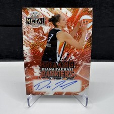 Diana Taurasi AUTO 2025 Leaf Metal Women of Sport #/4 Breaking Barriers Shimmer