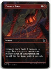 Essence Burn Borderless MTG U 369 Reality Fracture FRA NM