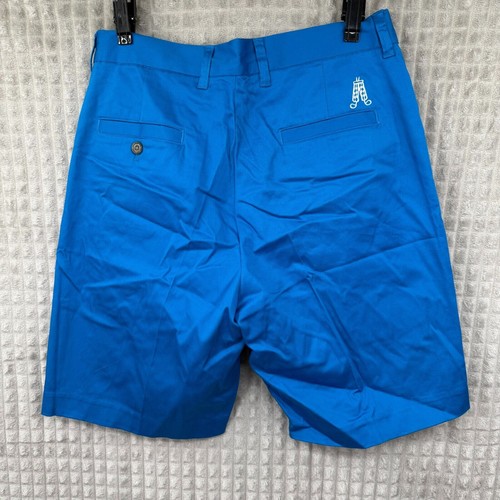 Neu Royal & Awesome Why so Blue Herren Golfshorts 31 blau Baumwollstret 9" Schrittlänge - Bild 2 von 7