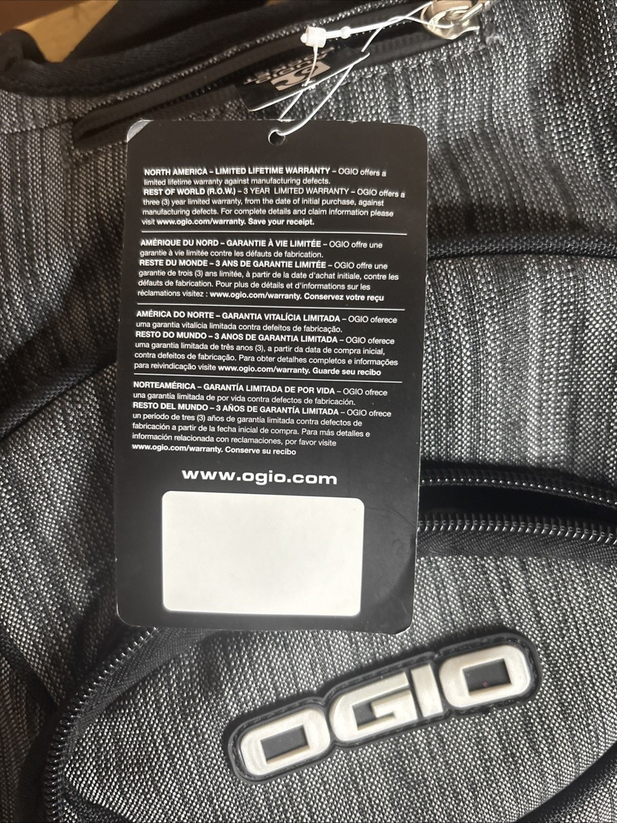 OGIO Metro Street Backpack Grey/Black, 8 External Pockets, Padded for Laptop View 6
