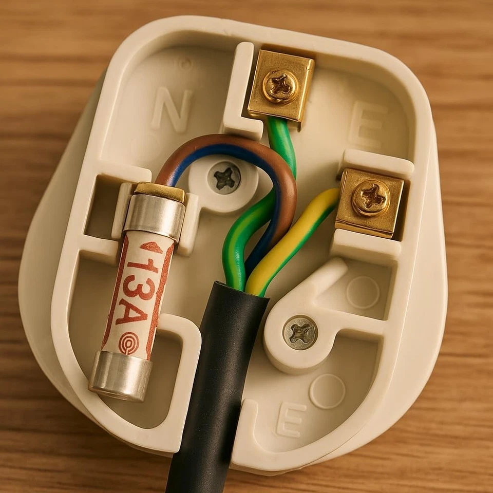 Fuse in hand showing size and scale