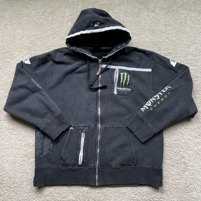 Monster Energy Zip Up Jacket Vintage Monster Energy One Industries
