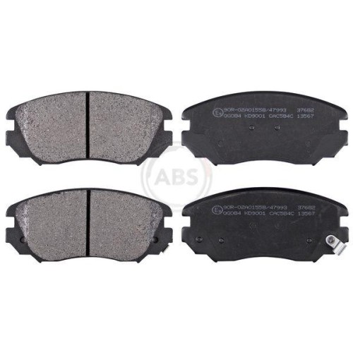 Plaquettes de frein A.B.S. 37682 conformes ECE-R90 pour Vauxhall
