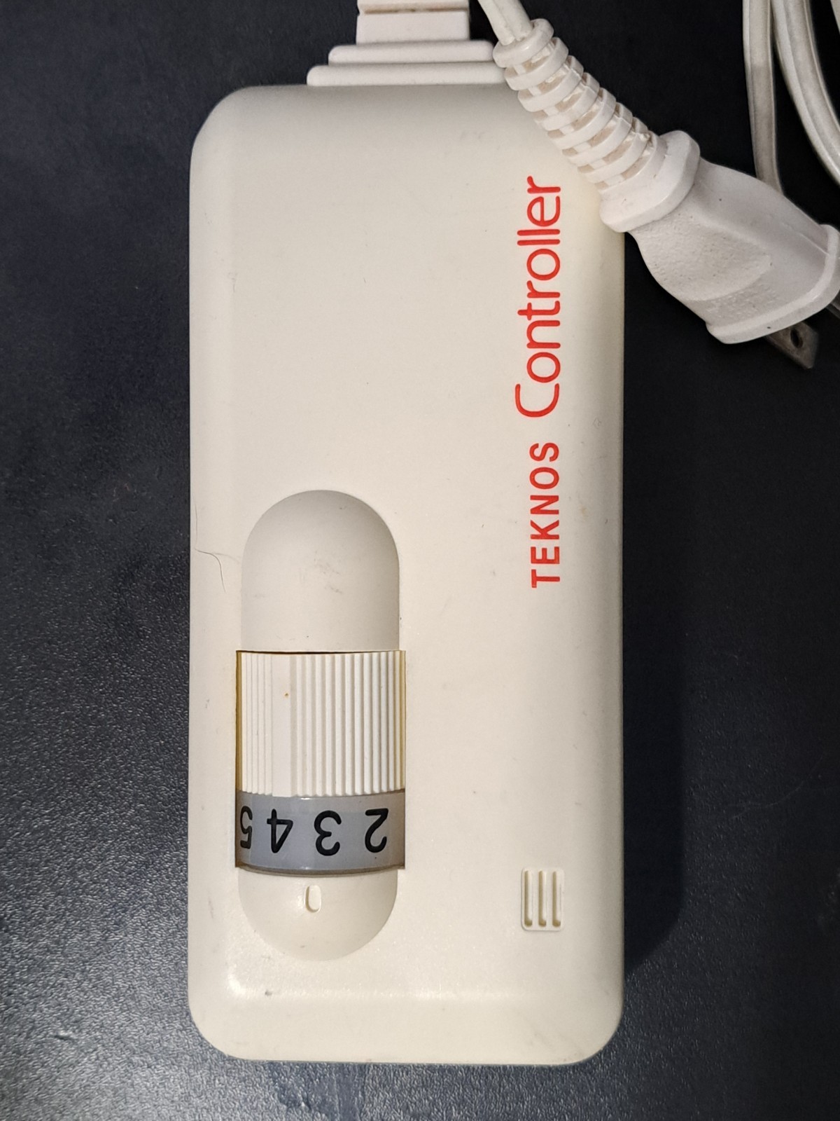 Teknos Electric Blanket Pad Heated Temperature Controller 4-Prong Japan Version