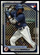 2024 Bowman #BP-142 Arjun Nimmala Prospects