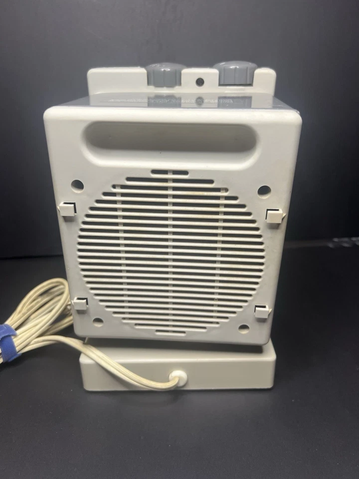 Holmes Oscillating 1500 Watt Portable Desktop Heater 3 fan settings Tested Works - Image 4 of 4