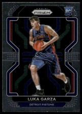 2021-22 Panini Prizm #303 Luka Garza RC Rookie Detroit Pistons