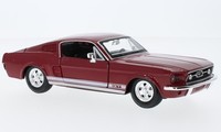 Maisto MAI31260RED - 1/24 - Ford Mustang Gt, Rot, 1967 - Neu