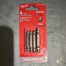 Milwaukee 4-Pc Screw/Broken Bolt Extractor Se...
