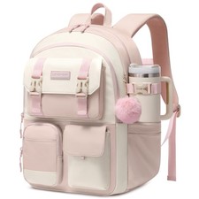 School Backpack for Teen Girls,Student Backpack Purse for 8-16 Teenage,Cute K...