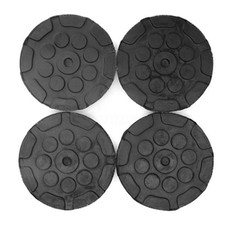 + 4x rubber plates parking lift rubber pad set for Twin Busch Launch RP Waf-