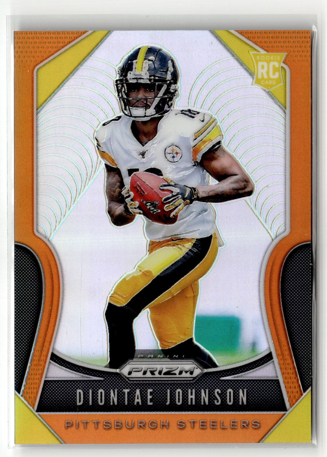 2019 Panini Prizm #352 Diontae Johnson Rookie Orange #/249