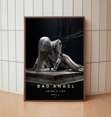 Lisa BLACKPINK x Anyma New Single Bad Angel Released On April 8 2026 Poster