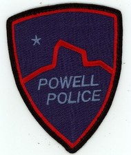 WYOMING WY POWELL POLICE NICE SHOULDER PATCH SHERIFF