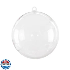 Super Z Outlet Clear Plastic Acrylic Bath Bomb Mold Shells Moldin