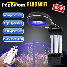 PopBloom Marine Led Aquarium Light for Saltwater Led Fish Tank Lights Reef Coral