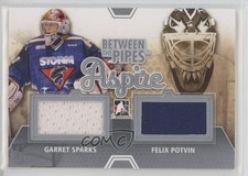 2012-13 ITG Between the Pipes Aspire Silver /140 Garret Sparks Felix Potvin 0q5